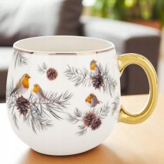 Porcelanasta skodelica v darilni škatli, 530 ml, velika skodelica