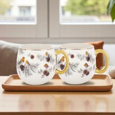 Porcelanasta skodelica v darilni škatli, 530 ml, velika skodelica