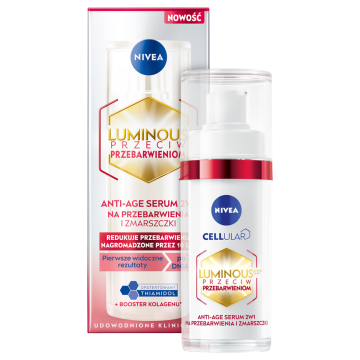 387079 NIVEA Cellular Luminous 630 serum 2 v 1 za madeže in gube 30 ml