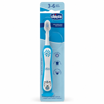 Chicco Zobna ščetka 3-6 let modra