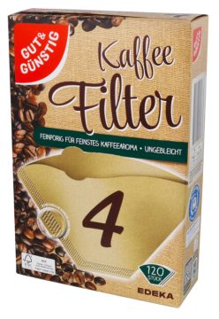 Kavni filtri G&G velikost 4 120 kosov.