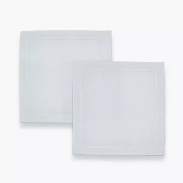 DUKA Set 2 prtičkov LYCKLIG 40x40 cm 100% lan bela