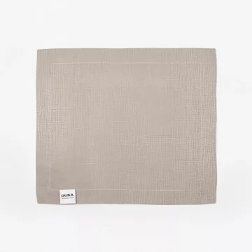 DUKA Set 2 prtičkov LYCKLIG 40x40 cm 100% lan bež