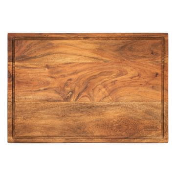 DUKA Mesarski blok NARAVNI 46x30x2,5 cm akacija