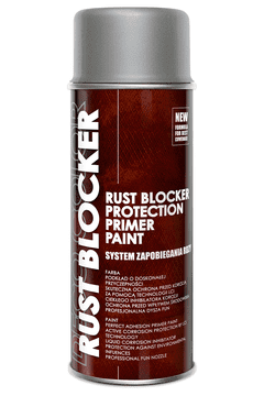 DECO COLOR RUST BLOCKER lak za zaščito pred rjo 9006 SILVER 400ml