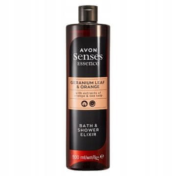 Avon - Eliksir za kopel in prhanje z listom geranije in pomarančo 500 ml