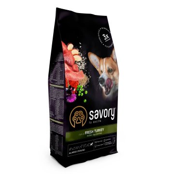 Slana suha hrana za pse, sterilizirana odrasla puranja vse pasme, 1 kg