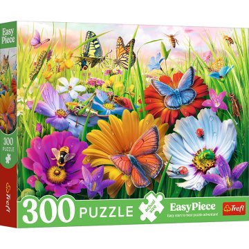 Northix Sestavljanka Insects in Meadow 300 kosov enostavna za sestavljanje