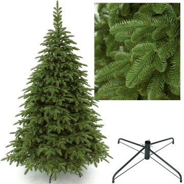 Umetno božično drevo Naravna jelka Premium 100% PE 150 cm