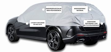 Polprevleka za SUV L 330 Auto Tarpaulin Practic 3 Layers