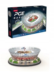 Bic KUBIČNA ZABAVNA SESTAVANKA 3D LED različica PGE Nacionalni stadion 144 kosov L541H