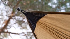 BUSHMEN ULTRA ponjava 4×3 - temno olivna ULTRALIGHT najlonska 20D ripstop kampirna ponjava