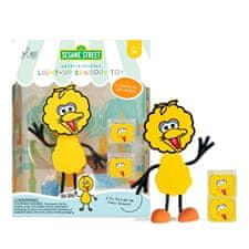 Senzorične kocke Big Bird Glowing Water, rumene, Glo Pals
