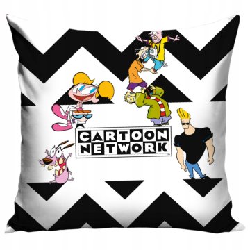 Carbotex Prevleka za vzglavnik z licenco Cartoon Network in risanimi junaki za otroško sobo