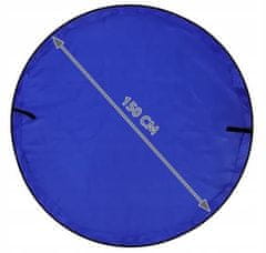 Iso Trade Podloga 2 v 1, torba za igrače - velika 150 cm, modra