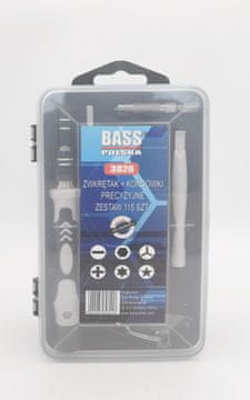 Bass Polska Komplet finih izvijačev, 115 kosov.