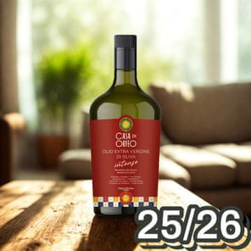 Ekstra deviško oljčno olje Casa di Orfeo Intenso 500 ml steklenica, Sicilija 2025/2026, Italija