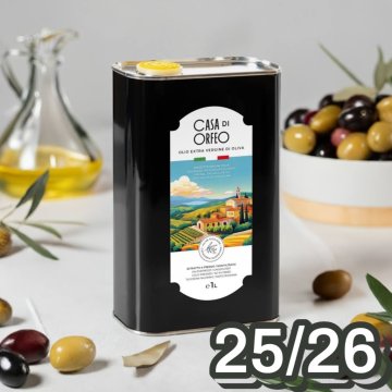 Ekstra deviško oljčno olje Casa di Orfeo 1 liter Sicilija 2025/2026, Italija