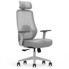 Pulse ergonomski pisarniški stol, siv