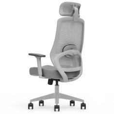 Pulse ergonomski pisarniški stol, siv