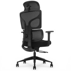 Bionic ergonomski pisarniški stol, črne barve