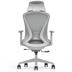 Ergonomski pisarniški stol Voyager, siv
