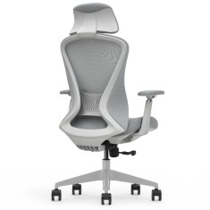 Ergonomski pisarniški stol Voyager, siv