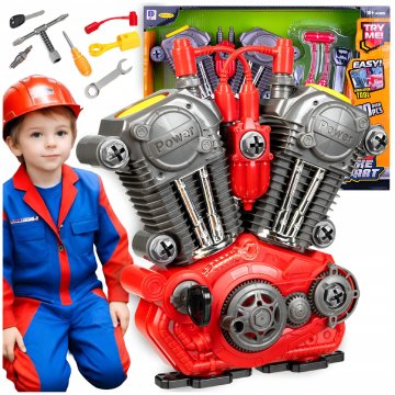 VM Import MOTOR ZA ODVIJAČENJE, ZATEZOVANJE, DELI KOMPLET ZA MALEGA MOJSTRA IN MEHANIKA