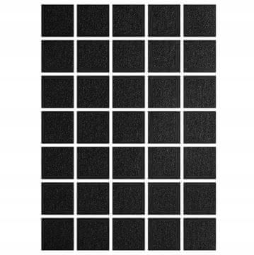 Samolepilne filcane blazinice 2,5 x 2,5 cm 35 kosov