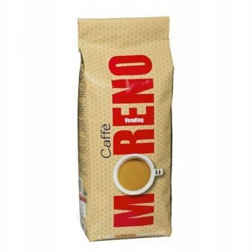 Moreno 100% Robusta kavna zrna 1 kg srednje intenzivno pražena