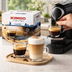 Kimbo Napoli Capri Nespresso kapsule, močna neapeljska kava, 100 kosov