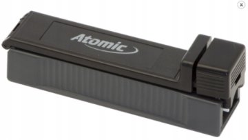Atomic Ročni plastični valjček za cigarete - črn 12 cm, 8 mm