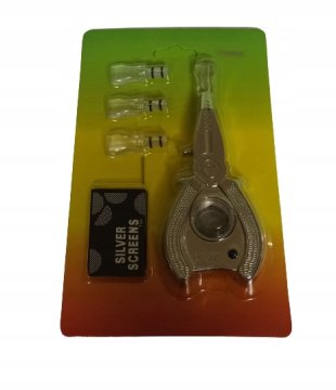 Kovinska pipa Coney z odpiračem - komplet 11 cm