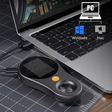 BE DIGITALNA LUPA ELEKTRONSKA LUPA LED OSVETLITEV HD IPS ZASLON 500X ZA RAČUNALNIK