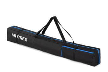 em Skitasche 160 cm - Skisack für 1 Paar Ski - wasserdichte leichte Tasche - Robuste Aufbewahrung für Alpinski und Skiausrüstung - Ergonomisches Ski Zubehör Kompakt