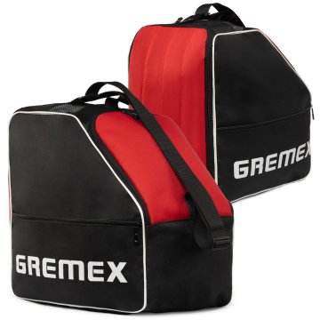 em Skischuhtasche mit Helmfach - Wasserfester Skischuhrucksack für Skischuhe und Helm - Widerstandsfähig mit Titan-Nähten - Bequem für Transport, Reisen und Schutz Ihrer Ausrüstung