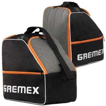 em Skischuhtasche mit Helmfach - Wasserfester Skischuhrucksack für Skischuhe und Helm - Widerstandsfähig mit Titan-Nähten - Bequem für Transport, Reisen und Schutz Ihrer Ausrüstung