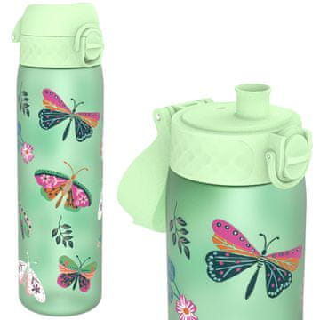 ion8 Brez BPA I8RF500PGBFLY2 Steklenica z motivom divjih metuljev