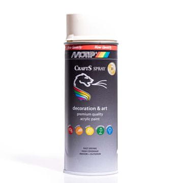 MOTIP DUPLI Akrilna barva v spreju RAL 9001 krem sijaj 400 ml CRAFTS