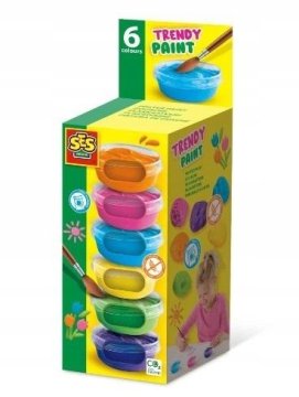 Barve za plakate modne barve 6 kosov x 45 ml 00382