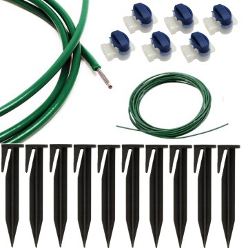 Komplet za popravilo mejne žice BASIC 2,7 mm 12 m + 12 kosov + 6 kosov