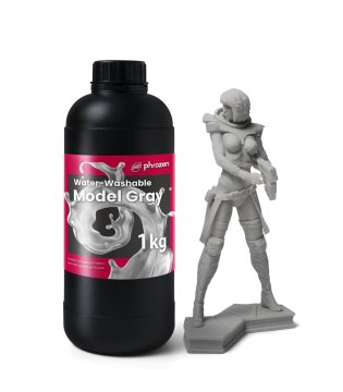 Phrozen Smola za 3D-tiskalnike Frozen, pralna z vodo, modelno siva, 1 kg