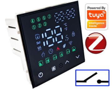 RTX Termostatski krmilnik črpalke kotla Zigbee TUYA