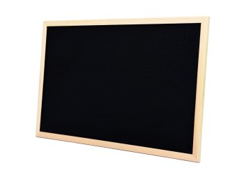 Magnetna črna tabla za kredo 50x60 lesena