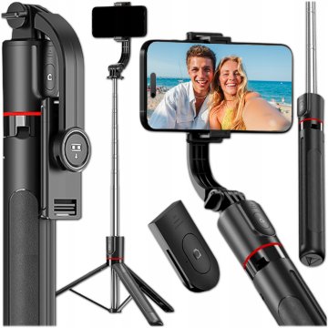 STALEK ZA SELFIE PALČKO ZA IPHONE SAMSUNG BLUETOOTH + DALJINSKI UPRAVLJALNIK
