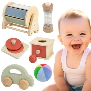 Viga Toys VIGA komplet izobraževalnih igrač od 6 mesecev do 12 mesecev