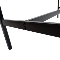 Ozka miza, temno rjava, jedilna miza, 100x40x90 | Begryf
