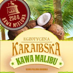 [Ugasnjena] Karibska kava Malibu - mleta 250 g