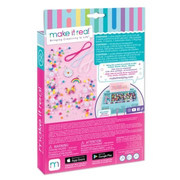 Northix Make It Real Komplet nakita Diy Rainbow Treasure Bracelets