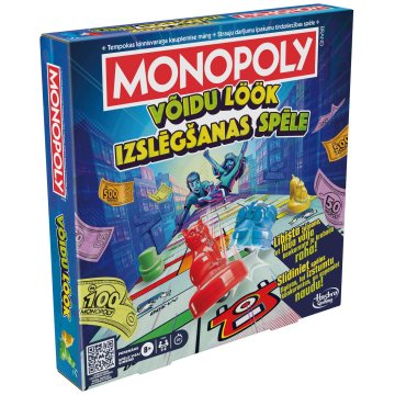Northix Monopoly Boardgame Knockout v estonščini in latvijščini